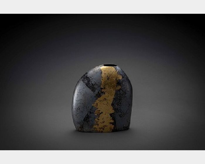 金銀彩 花器 B Gold and Silver  Flower Vase B