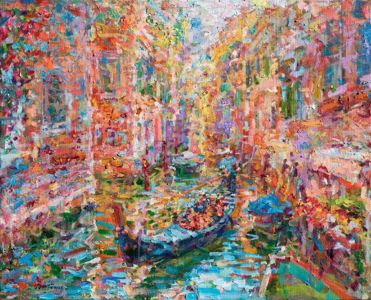 翁明哲-威尼斯水巷