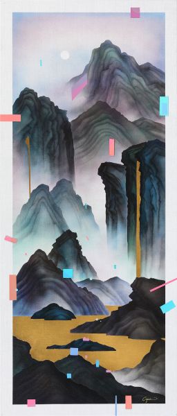 高堉銓-隱山浮界  Veiled Peaks, Floating Realm