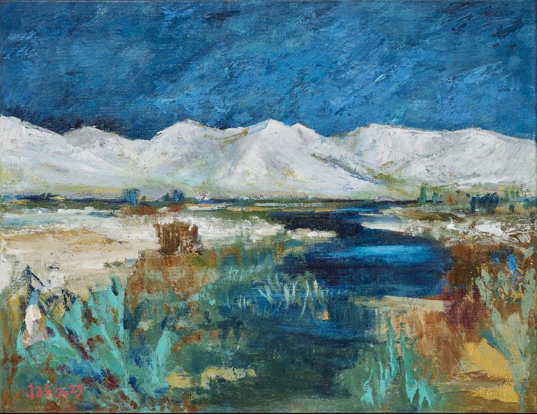 林文政-遙山靜水 Tranquil Waters Distant Mountains