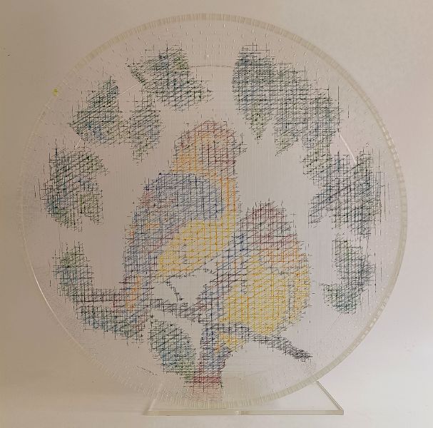 廖敏君-靜靜等待風的到來-梢上的鳥兒-24 Could Not Wait For The_ -Bird on the treetop-24