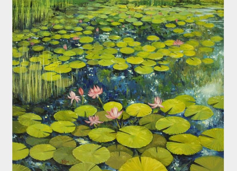沈玉芬-蓮花園 Lotus