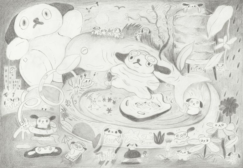 FANKO-畫畫日記:午後雷陣雨