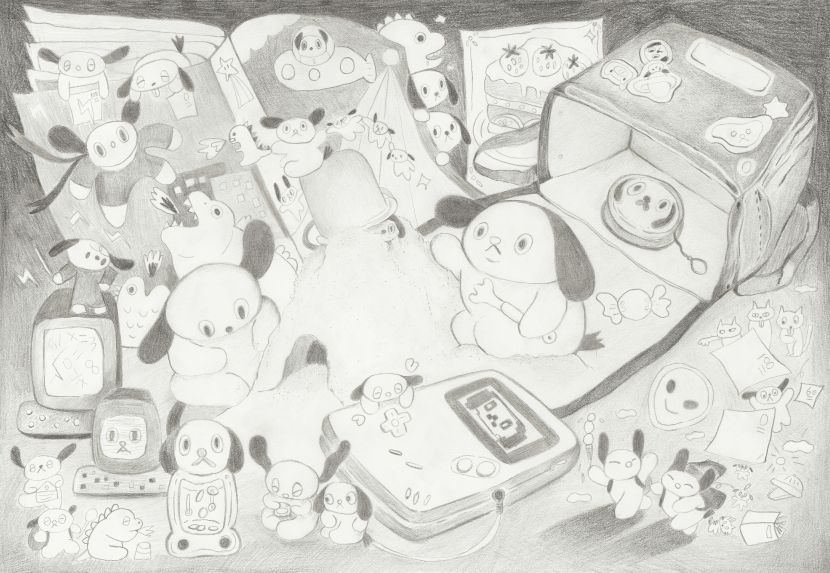 FANKO-畫畫日記:翹課中