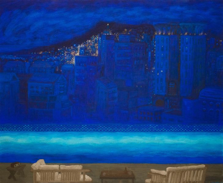 練佳昕-城市裡的夜遊者44 -在夏夜 