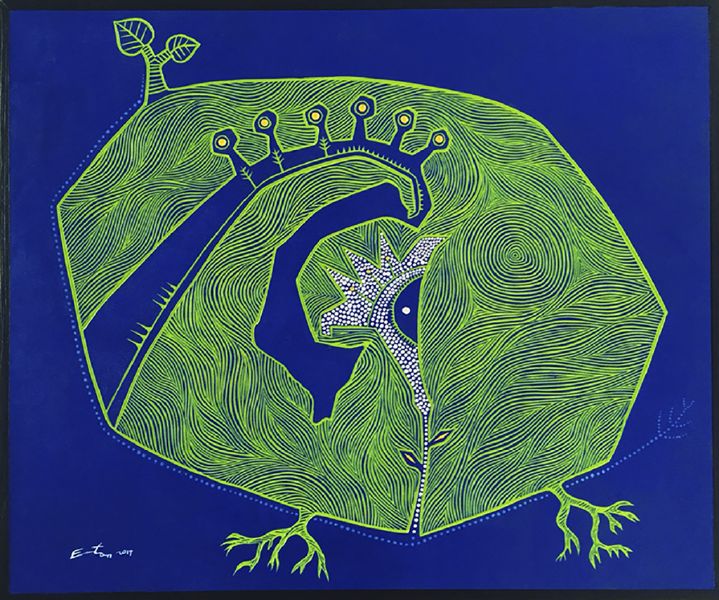 伊誕．巴瓦瓦隆-思想在走路系列-祖先的祈禱