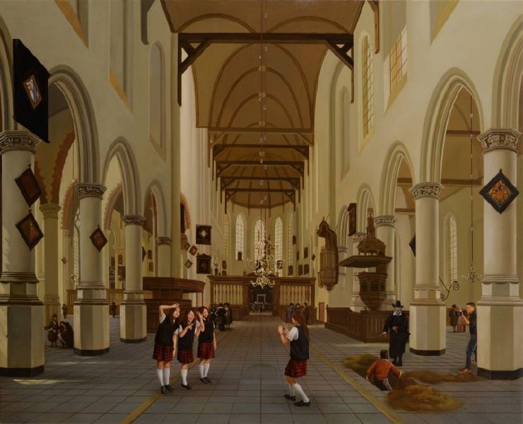 盧昉-美術史記事 I：1660年於台夫特教堂 Art History Note I: Delft Church in 1660