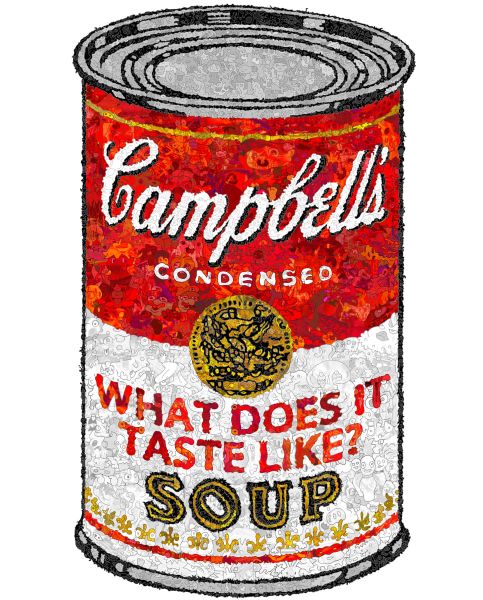 佐垣慶多-康寶濃湯罐：嘗起來如何？ Campbell's Soup Cans -WHAT DOES IT TASTE LIKE?