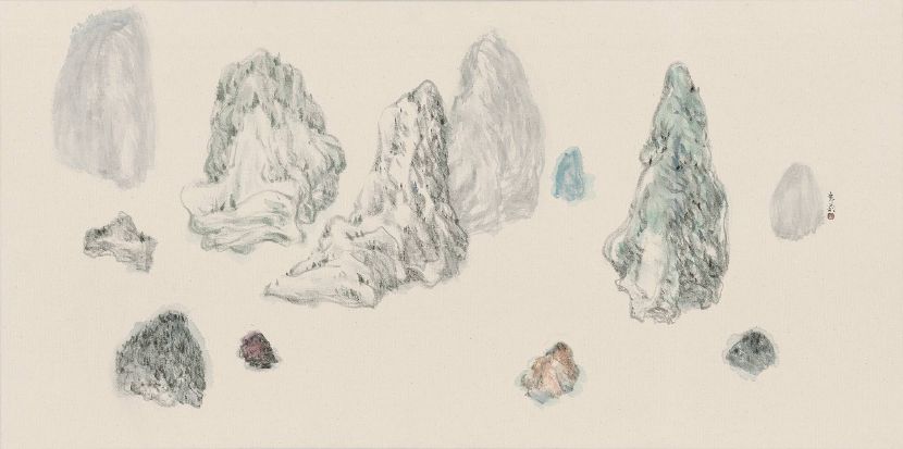 袁慧莉-勢山水no.14    Intrinsic Potential Landscape no.14 