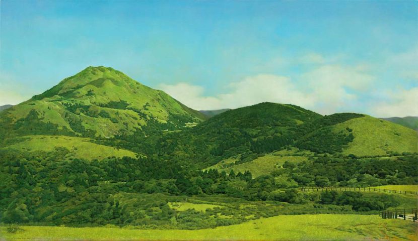 周政緯-擎天崗看七星山 Viewing Qixing Mountain from Qingtiangang