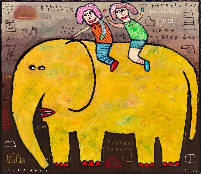 印德拉·多迪-大象 歡樂騎士 Elephant Happy Riders