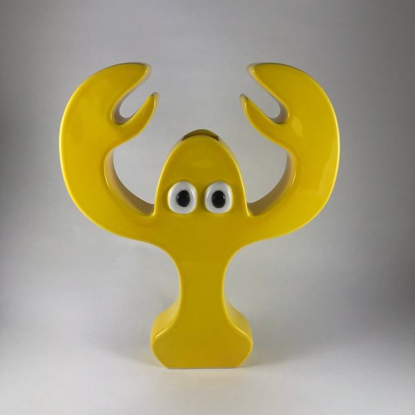 菲利普 · 考爾伯特-龍蝦花瓶 (黃) Lobster Vase (Yellow)