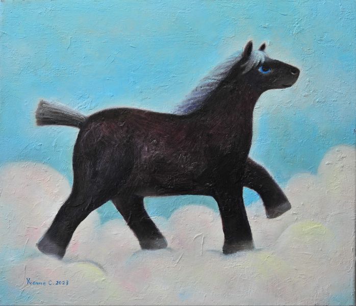 陳盈帆-⿊⾺ Black Horse