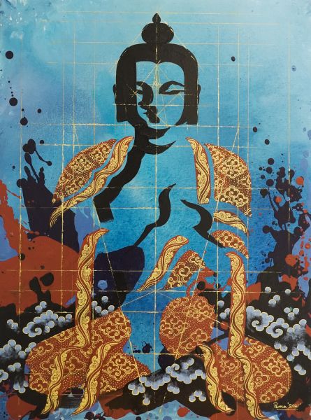 Tintin Pema Tshering-Buddhas of three times 02