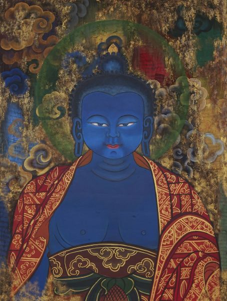 Tshering Wangchuk-Blue Buddha