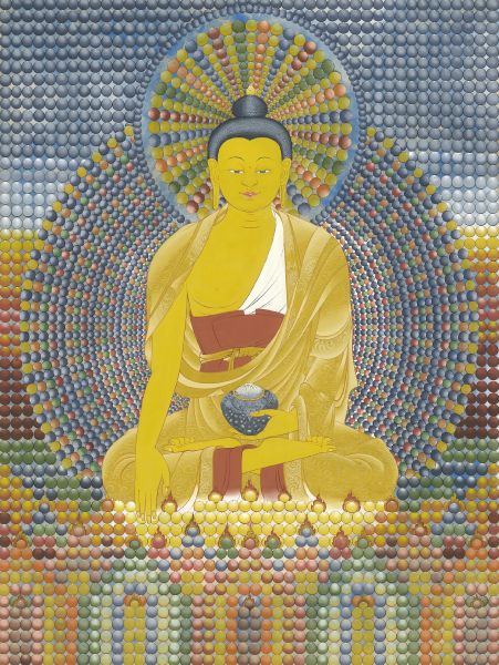 金寶旺楚克  GYEMPO WANGCHUK-釋迦摩尼佛 Buddha Sakyamuni 