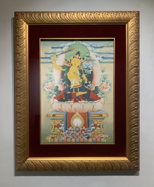 Bhutan thangka painters-文殊菩薩