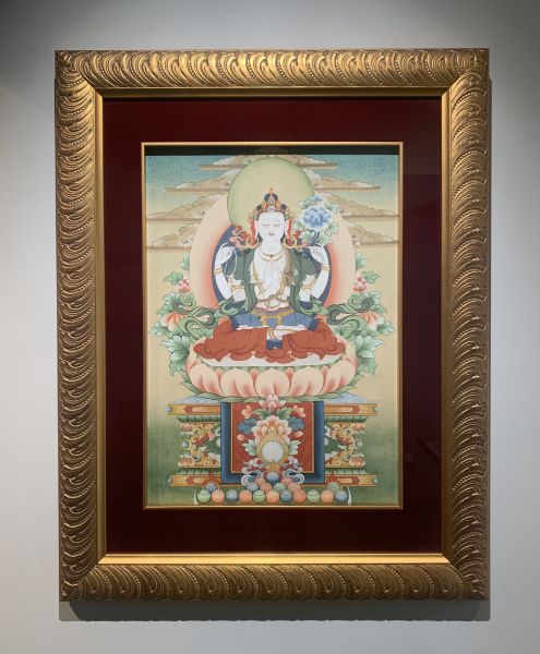 Bhutan thangka painters-四臂觀音
