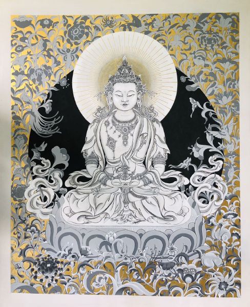 帕桑托布傑  PASSANG TOBGAY-Amitayus (the Buddha of Boundless ilfe)