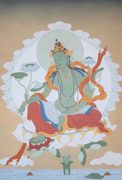 桑尼・薩希爾·博帕爾-Protective mother ( Green Tara)