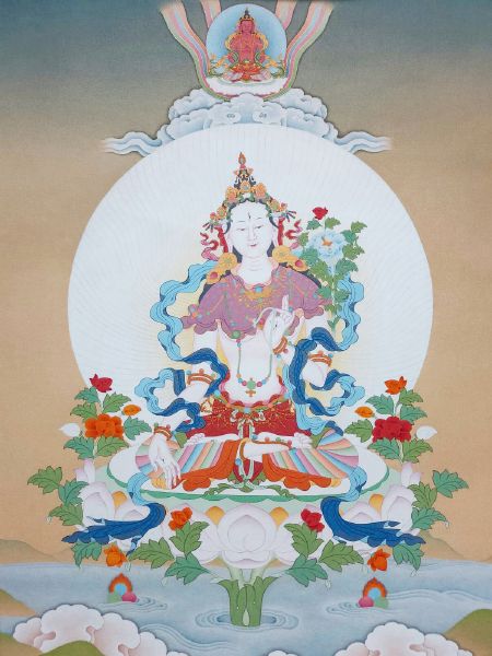 桑尼・薩希爾·博帕爾-Mothering Compassion (White Tara)