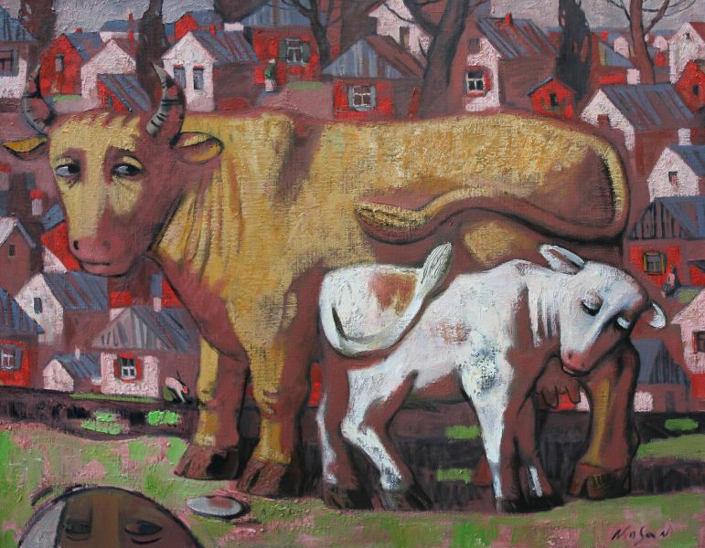 弗拉基米爾．諾山-母女|Cow and Calf