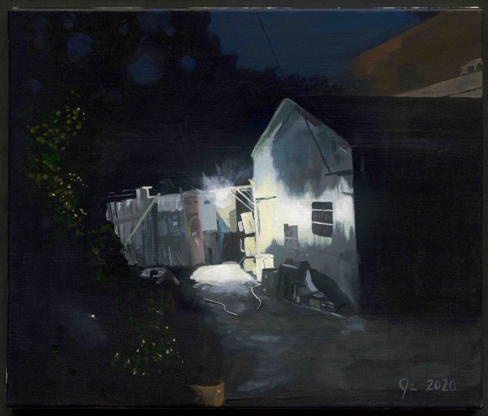 James Hugh Gough-Fulong House at Night