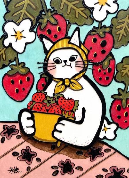 何承芳-日日莓好•貓