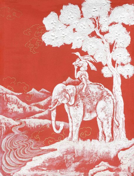 王楚丹-和諧四友 - 團結合作 Harmonious Four Friends  Unity and Cooperation