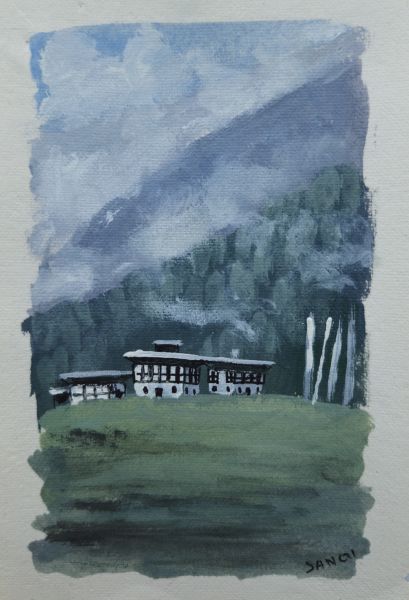 桑吉塔 ‧ 萊-不丹風情6 Bhutan landscape