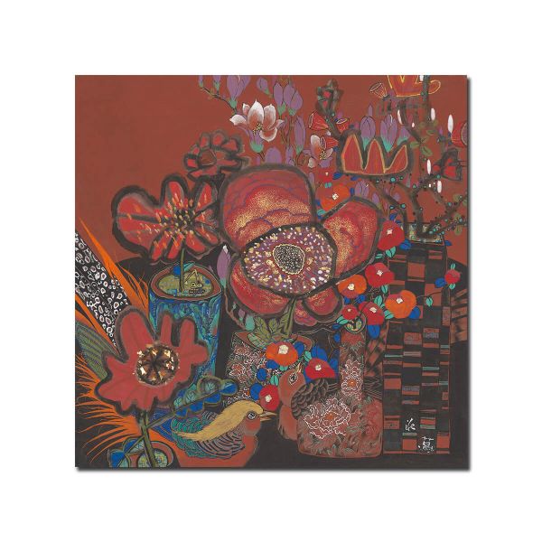 莊惠祺-父子畫系列1－我們的花園
