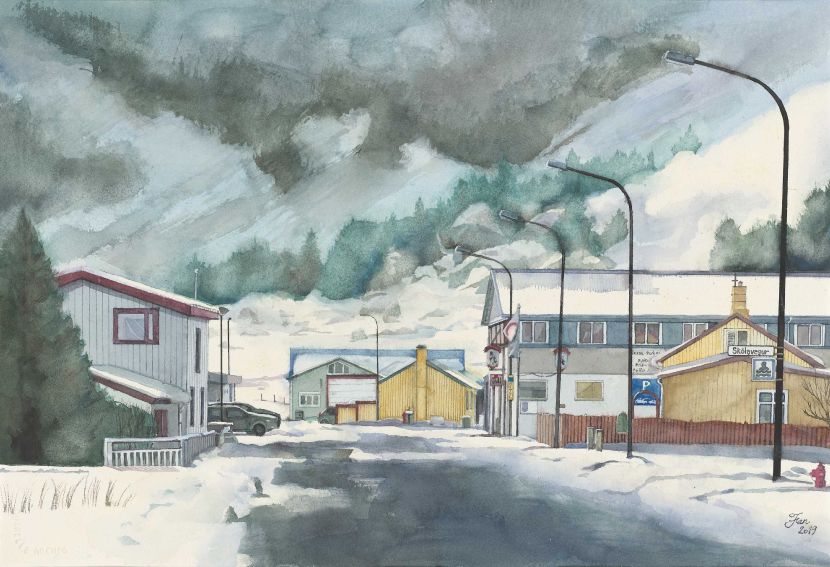 賴威帆-街景系列—冰島skó lavegur