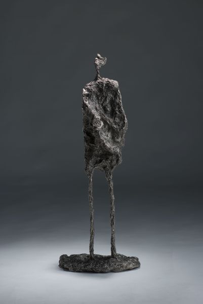 蒲宜君-不鏽鋼雕塑 —— 旅人系列之2