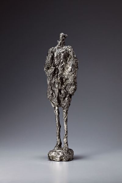 蒲宜君-不鏽鋼雕塑 —— 冬之旅人