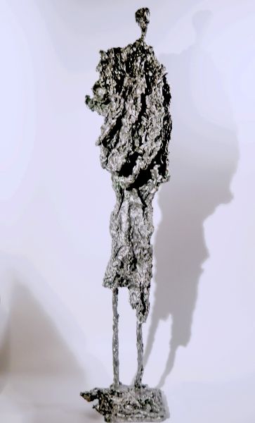 蒲宜君-不鏽鋼雕塑 —— 雲遊者系列-流浪者之歌