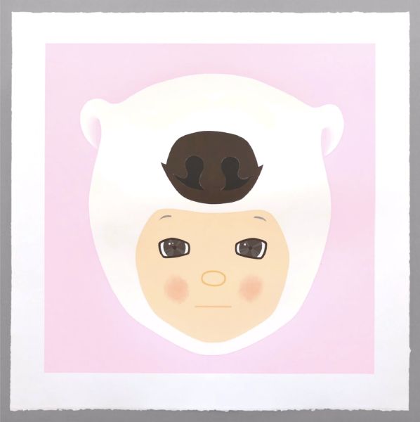 小泉悟-小泉悟 Satoru Koizumi White Bear 粉色 ED50