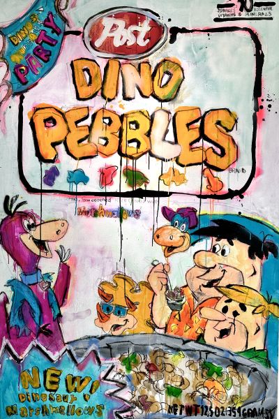 KINJO-Big Cereal No.6 (Dino Pebbles)