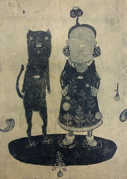 玉分昭光-A Girl and a Cat