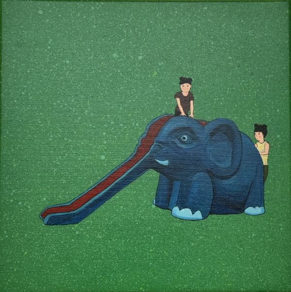 莊宗勳-大象滑梯 北斗 Elephant slide－Changhua Beidou