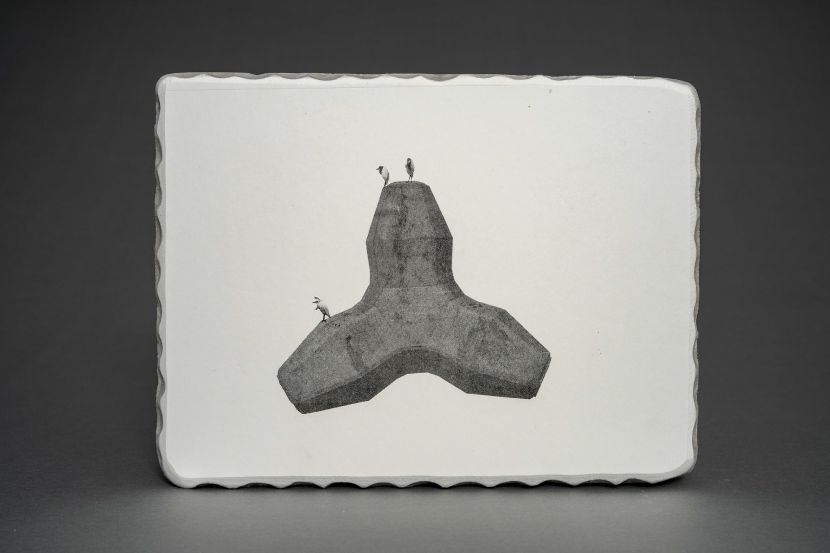 陳奕伶 -島嶼系列-消波塊-1 Island Series – Tetrapod-1