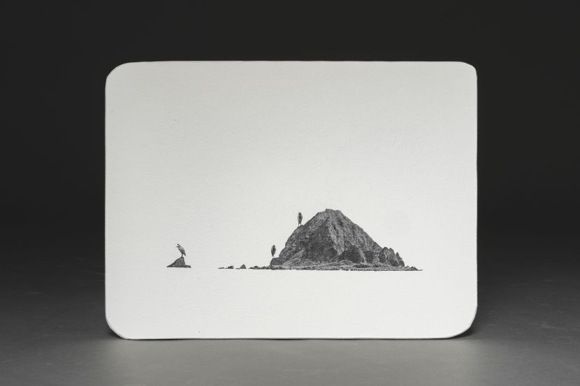 陳奕伶 -島嶼系列-小基隆嶼K-8 Island Series – Little Keelung Islet – K-8