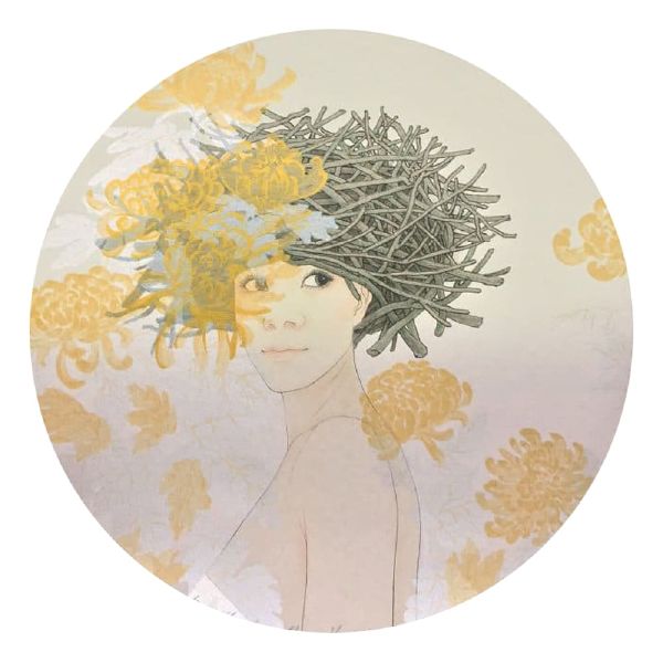 許維頴-四君子系列：菊 Four Ladies: The Chrysanthemum