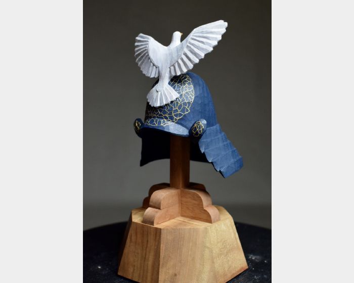 和平鴿勇士頭盔 Dove helmet-Dark Blue