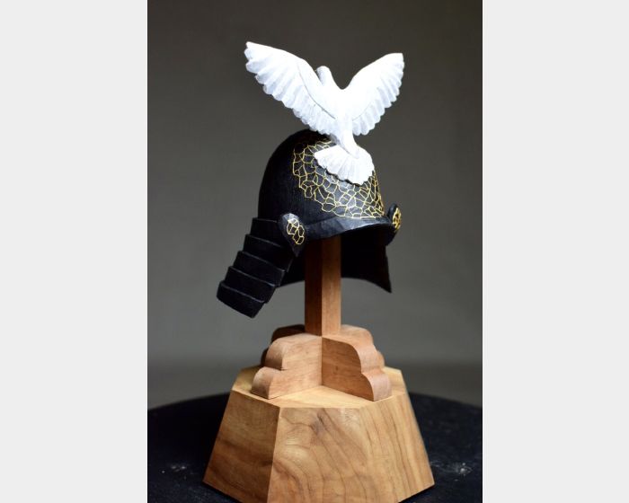 和平鴿勇士頭盔 Dove helmet-Black