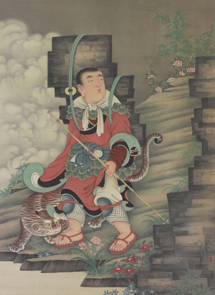 郭輝-伏虎 The Tiger-Taming Arhat