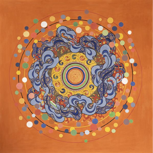 Passang Tobgay-Time and Space (Orange)