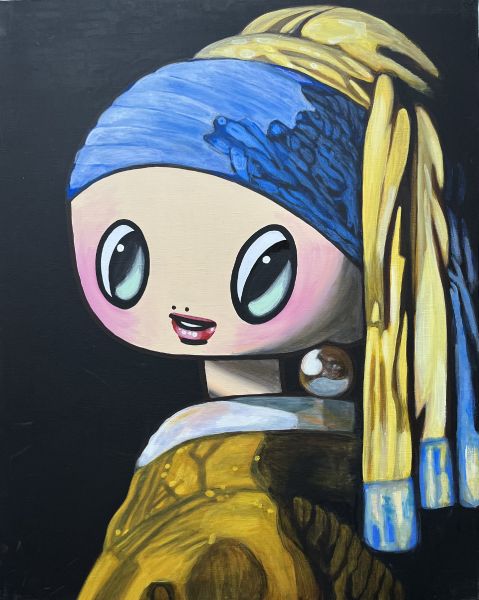 細川真希-如珠珥女 Like the girl with a Pearl Earring