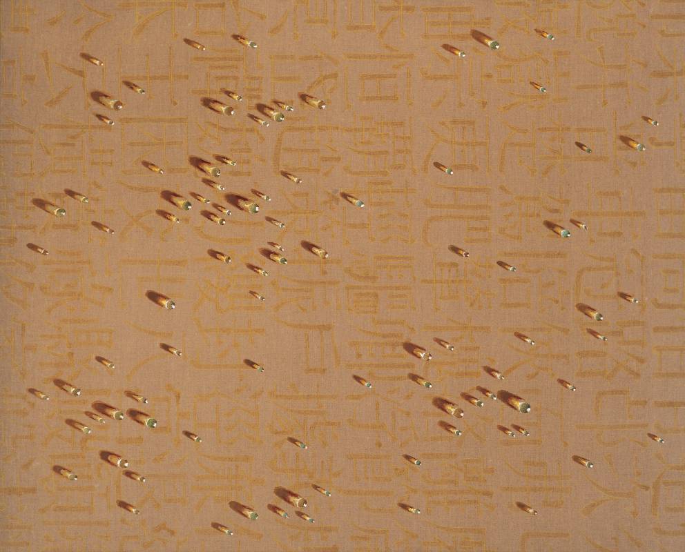 金昌烈 / Recurrence / 162×130cm / 油畫畫布 / 1995