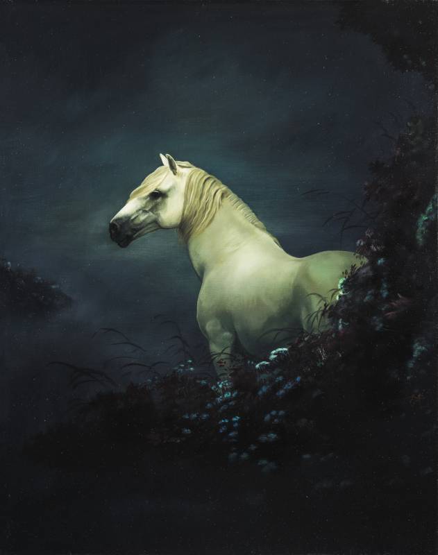 萬太豐 / 卓然出眾‧2 / 100×80cm / 油畫畫布 / 2019