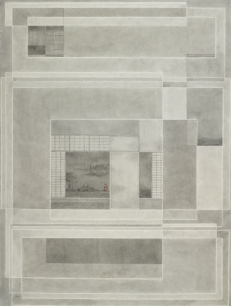 葉帆 - 庭院‧1，2018
